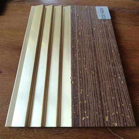 New Design PS Decorative Wood Color PS Fluted Wall Panel Indoor China