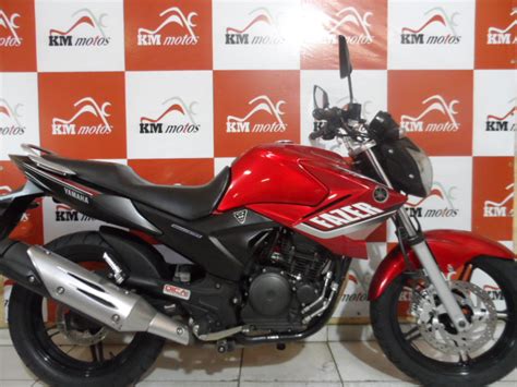 Yamaha Fazer Ys 250 Vermelha 2015 KM Motos Sua Loja De Motos Semi Novas