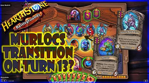 Super Late Murlocs Transition Hearthstone Battlegrounds Jandice