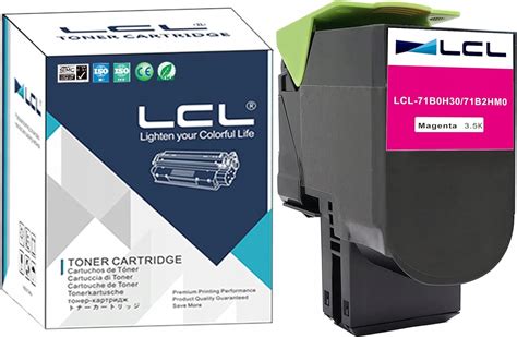 LCL Kompatybilny toner wkład z tonerem 71B0H30 71B2HM0 do Lexmark