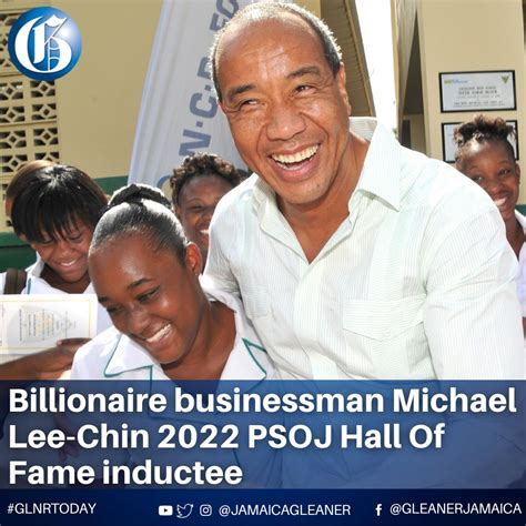 Jamaica Gleaner On Twitter Billionaire Businessman Michael Lee Chin