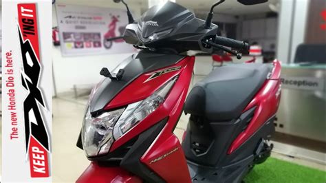 Honda Dio BS6 Walkaround Review STD Sports Red Facelift Atelier Yuwa