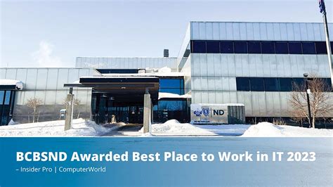 Computerworld Recognized Bcbsnd On Their 2023 List Of Best Places To