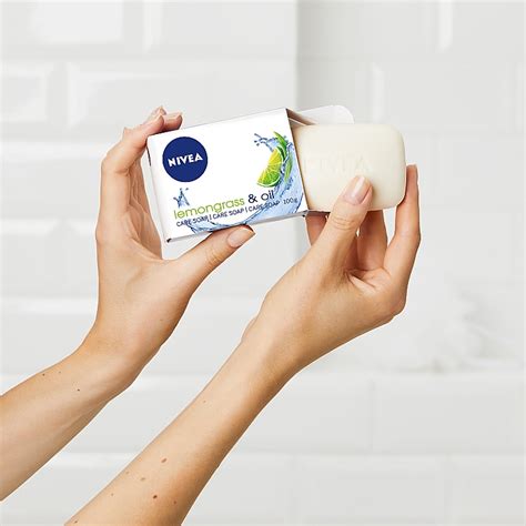 Nivea Lemongrass And Oil Crème Soap Pflegeseife Mit Zitronengras And Öl Makeupstore De