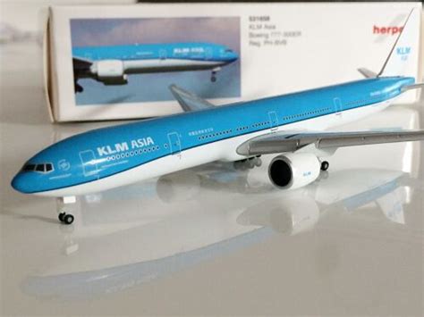 Herpa Wings Klm Royal Dutch Asia Boeing Er Ph Bvb