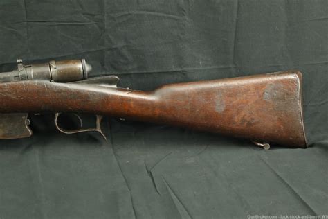 Italian 1870 Vetterli Rifle Converted To 6 5 Carcano 1873 C R Curios