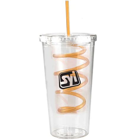 Venti Slurpy With Crazy Straw Tumbler 20 Oz Show Your Logo