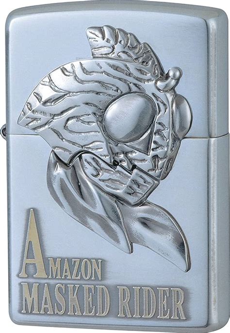 未使用品ZIPPO 仮面ライダー フェイスVer 35th Anniversary アマゾン ジッポー シルバー