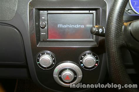 Mahindra E2O Plus center console launched