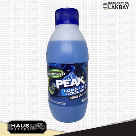 Peak Long Life Coolant 500ml Made In The USA Expertly Formulated For