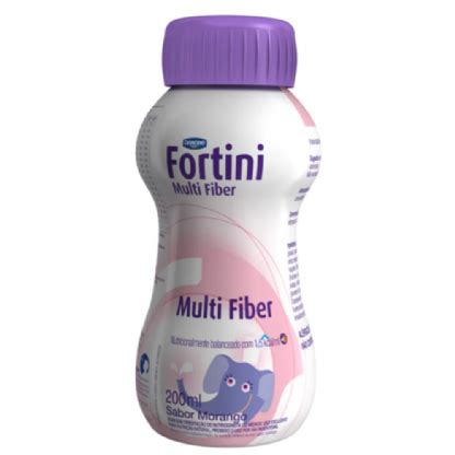 Fortini Multi Fiber Sabor Morango 200mL Danone