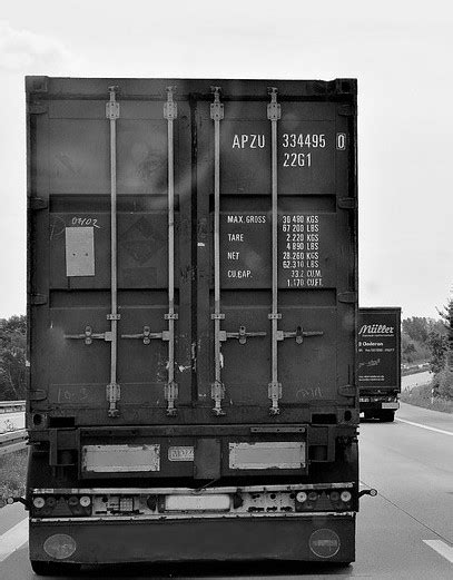 Truck With Shipping Container Australian Container Logistics