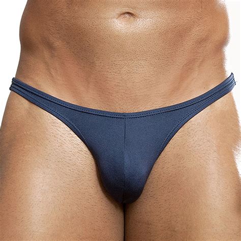 Mens Sexy Brazilian Bikini V Shaped Pouch Enhancing Low Waist Thong