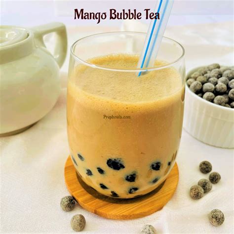 Instant Pot Mango Bubble Tea Prepbowls