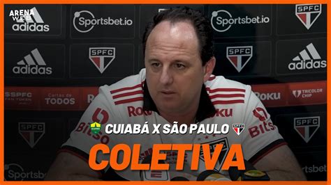 COLETIVA ROGÉRIO CENI AO VIVO Cuiabá 1 x 1 São Paulo Brasileirão