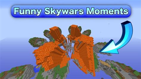 Skywars Funny Moments Glitches And Fails Montage Minecraft