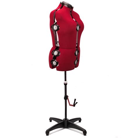 Gex 13 Dials Female Fabric Adjustable Mannequin Dress Form For Sewing