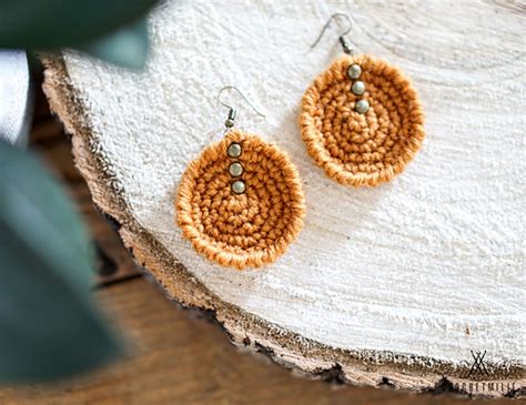 Ravelry Boho Earrings Pattern By Emilie Bolduc