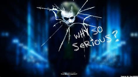 The Joker Why So Serious Hd Wallpaper Pxfuel