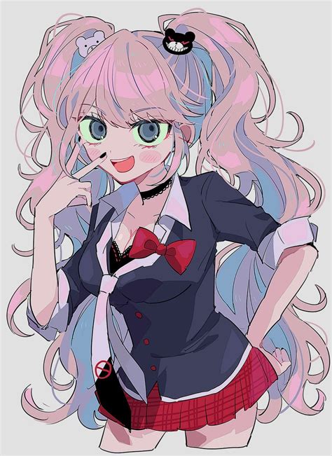 Enoshima Junko Danganronpa And 1 More Drawn By Utautamilk Danbooru