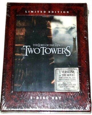 The Lord Of The Rings The Two Towers Dvd Disc Special Edition