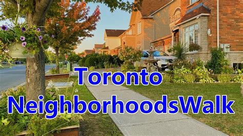 【canada】toronto Neighborhoods Walk Rouge Park Toronto Homes Toronto