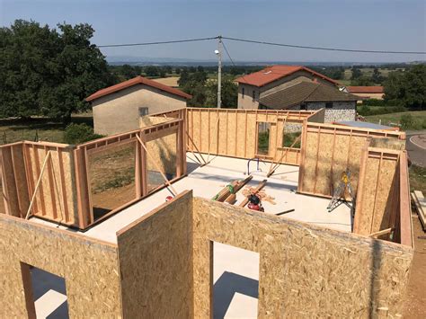 Maison Ossature Bois Loire 42 Art En Bois Constructeur Bois Roanne