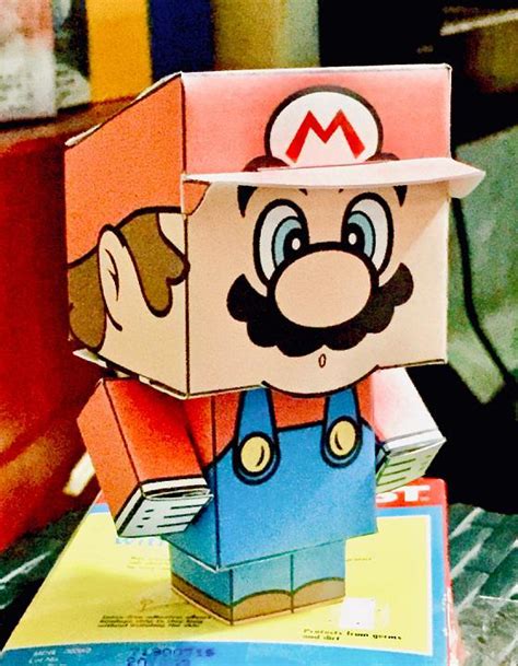 Nakaue Mario Cubeecraft Design R Mario