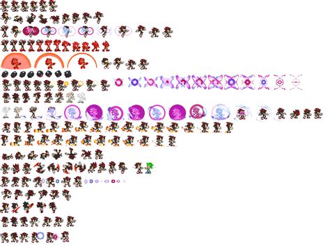 Real shadow the hedgehog sprites by Neoxthehedgehog14 on DeviantArt