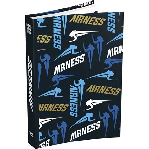 Airness Agenda Scolaire Journalier Souple Grand Format X Cm Bleu