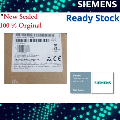 Jual SIEMENS 6ES7231 0HC22 0XA8 SIMATIC S7 200 CN Analog Input EM 231