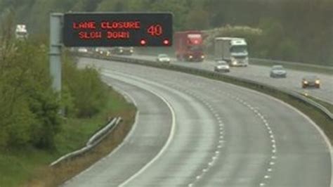 M1 Southbound Closed At Leicester Following Crash Bbc News