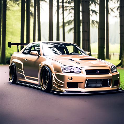 Nissan GT-R R34 bodykit by Davud Aliyev - Playground