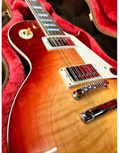 Gibson Les Paul Standard 50s Figured Top Heritage Cherry | Reverb