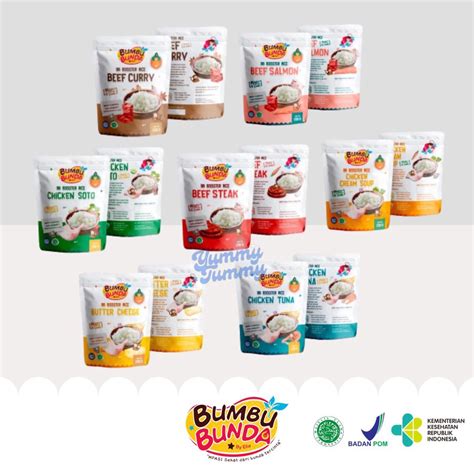 Jual BUMBU BUNDA BY ELIA BOOSTER RICE 200G BEEF CHICKEN TUNA BERAS