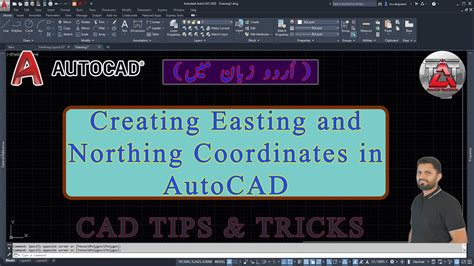 Creating Easting And Northing Coordinates In AutoCAD Cadtips