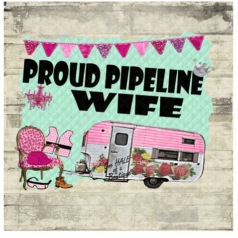 Pipeline Wife Camper Digital Download Instant Download Png Etsy