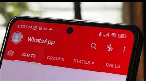 WhatsApp tiene un modo rojo para que sirve y cómo activarlo Todas