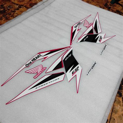 Jual Stiker Stripping Honda Cb R Cb R Se Merah Racing Red