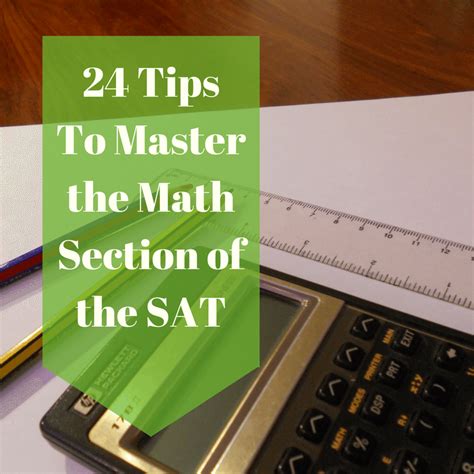 24 Tips To Master The Math Section Of The Sat Strive Academics