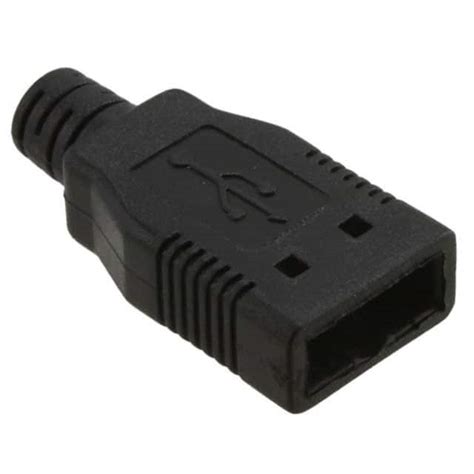 A Usbpa Hood Blk R Assmann Wsw Components Connectors Interconnects Digikey