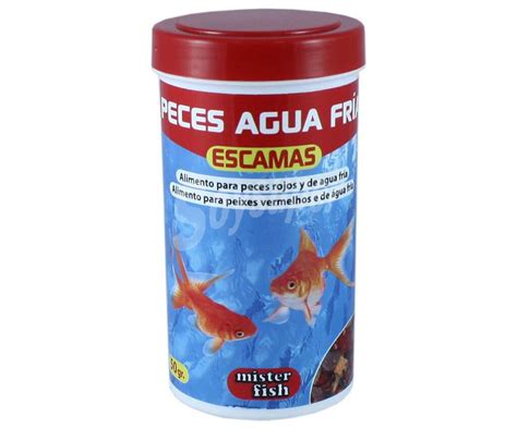 Mister fish Alimento para peces de agua fría Bote de 50 gr