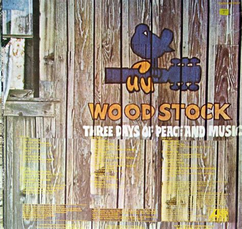 Woodstock Two 2LP Set American Rock from the late 60s Album Cover Gallery & 12" Vinyl LP ...