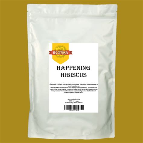 Happening Hibiscus | Fertilizer for Hibiscus | 1 Kg | Ecotika