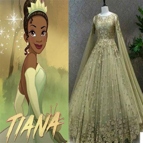 Disney Princesses Tiana Vs Gown Disney Princess Tiana Princess Tiana Disney Princess