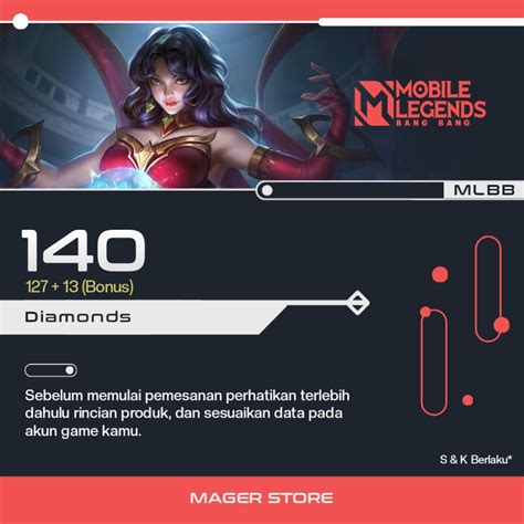 Jual Diamonds Mobile Legends Mager Store Vcgamers