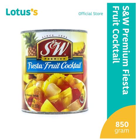 Sandw Premium Fiesta Fruit Cocktail In Heavy Syrup 850g Shopee Malaysia