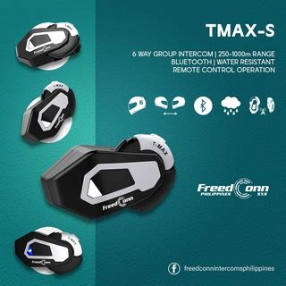 Freedconn Ph Tmax S Motorcycle Helmet Intercom Riders Bluetooth