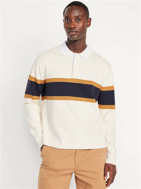 Men S Long Sleeve Polo Old Navy