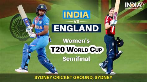 Live Cricket Streaming, India vs England, Women's T20 World Cup 1st ...